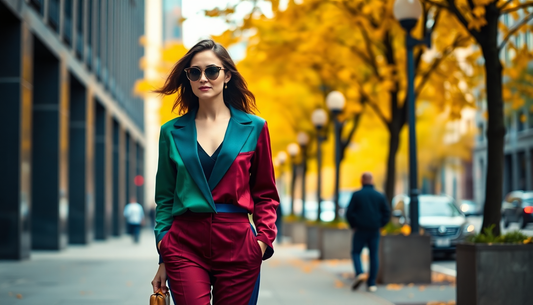 Clash and Dazzle: Embracing the Color Blocked Trend This Fall