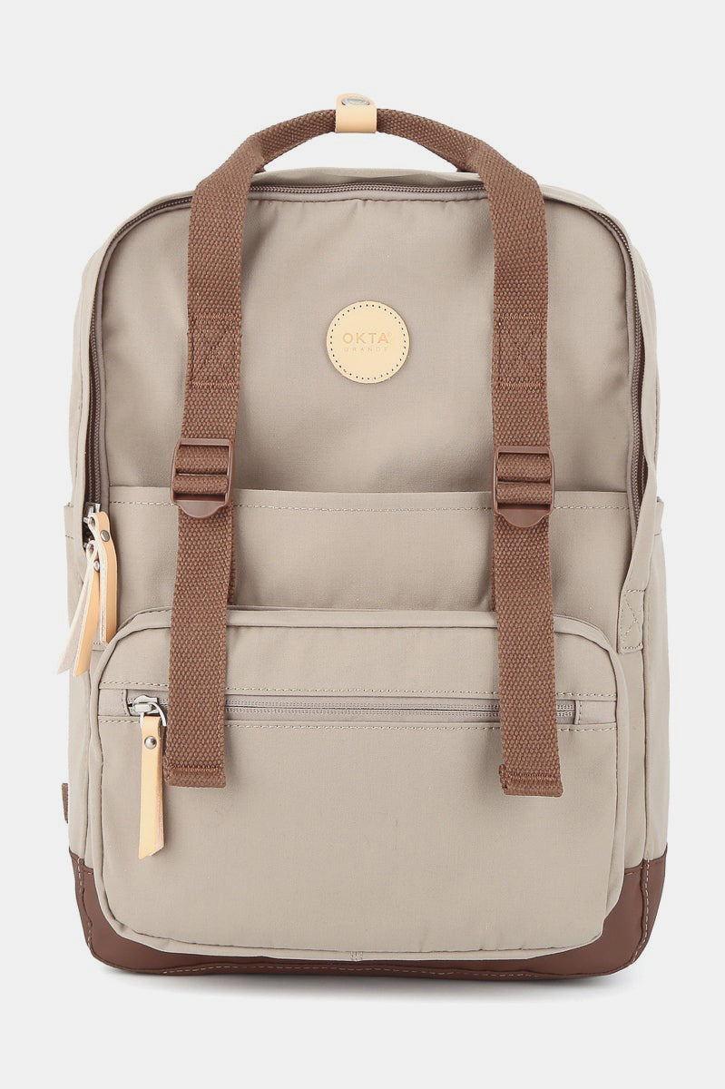 Himawari Waterproof Canvas Backpack Bag with Side Pockets