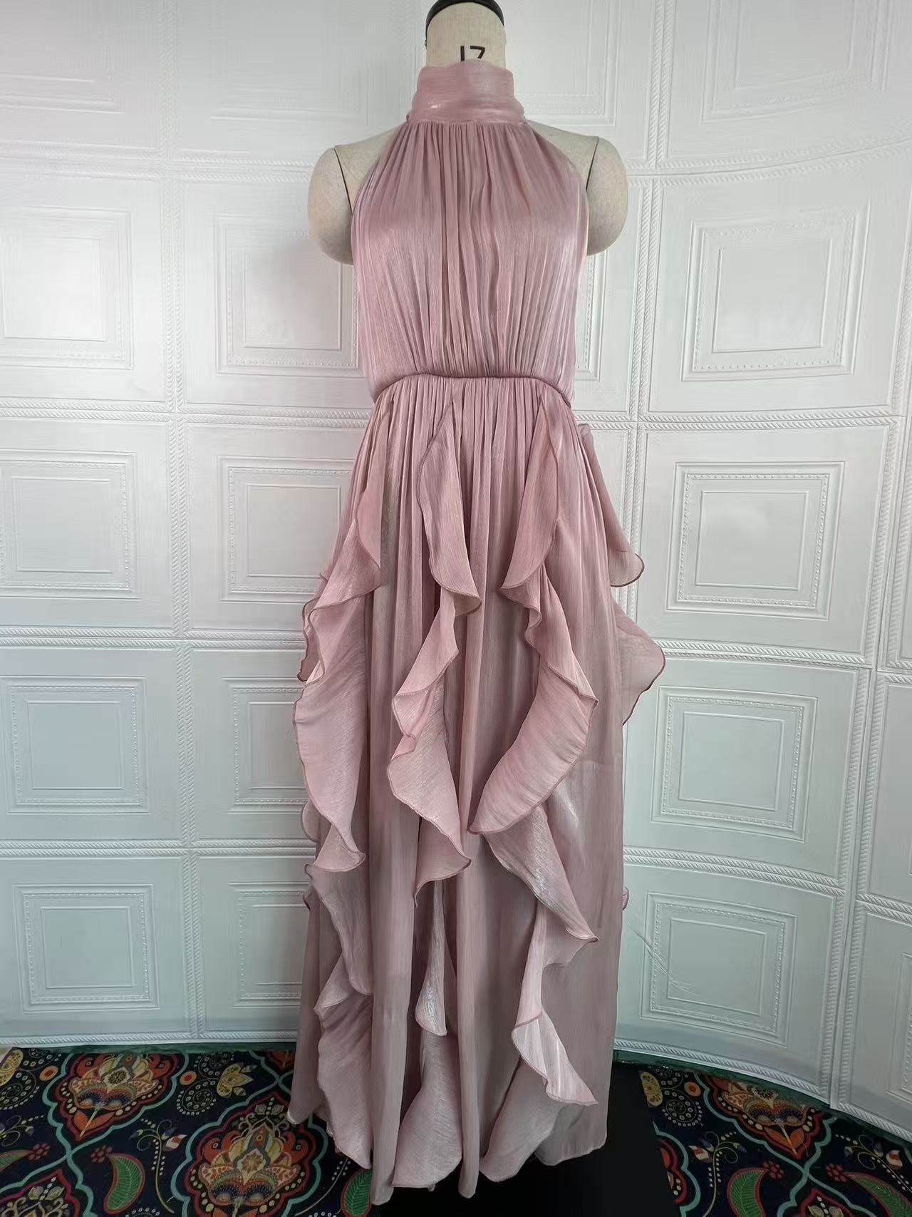 New  Elegant Irregular Layered Cake Dress