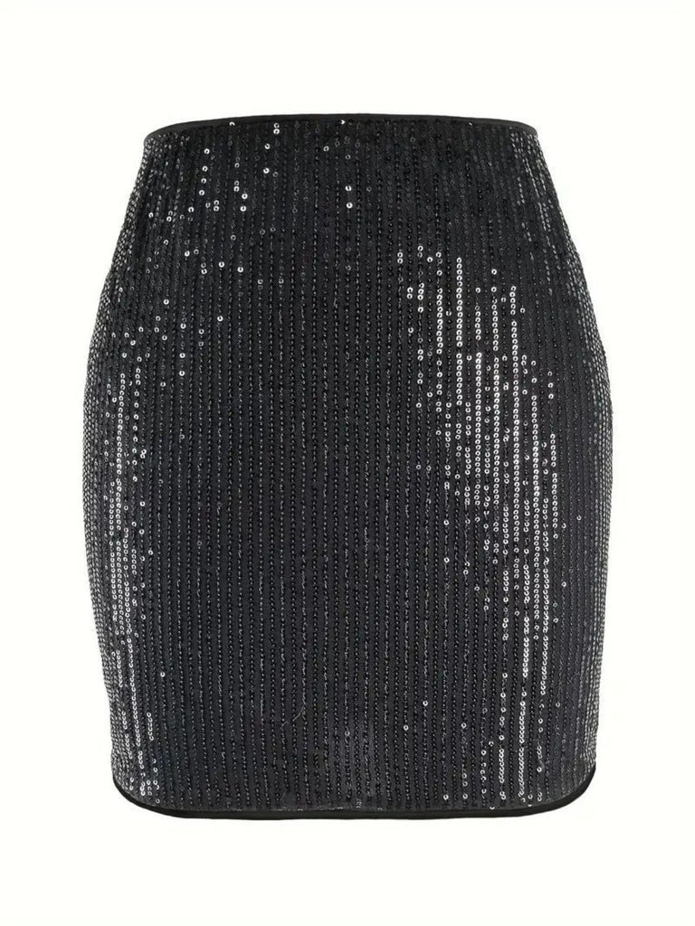 Sequin Mini Skirt